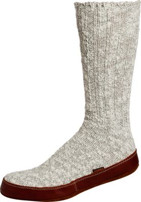mukluks wool slipper socks with leather sole