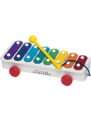 Fisher-Price Pull-a-Tune Xylophone from 1957