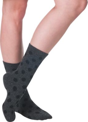 Who Said Luxury Socks Have to Be Boring? Cashmere Blend Polka Dot Crews Are Fun and Fabulous