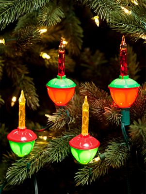 Colored Bubble Lights | Christmas Tree Decor