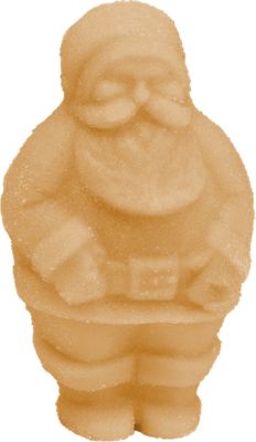 Maple Santas (Pkg of Five)