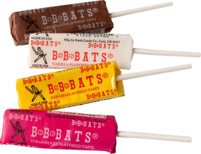 BB Bats Taffy Candy Pops