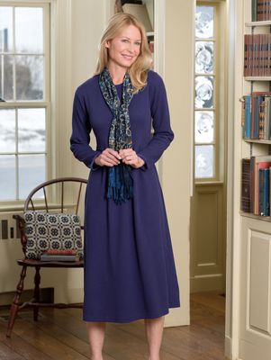 Thermal Knit Dress by Leisure Life | Vermont Country Store